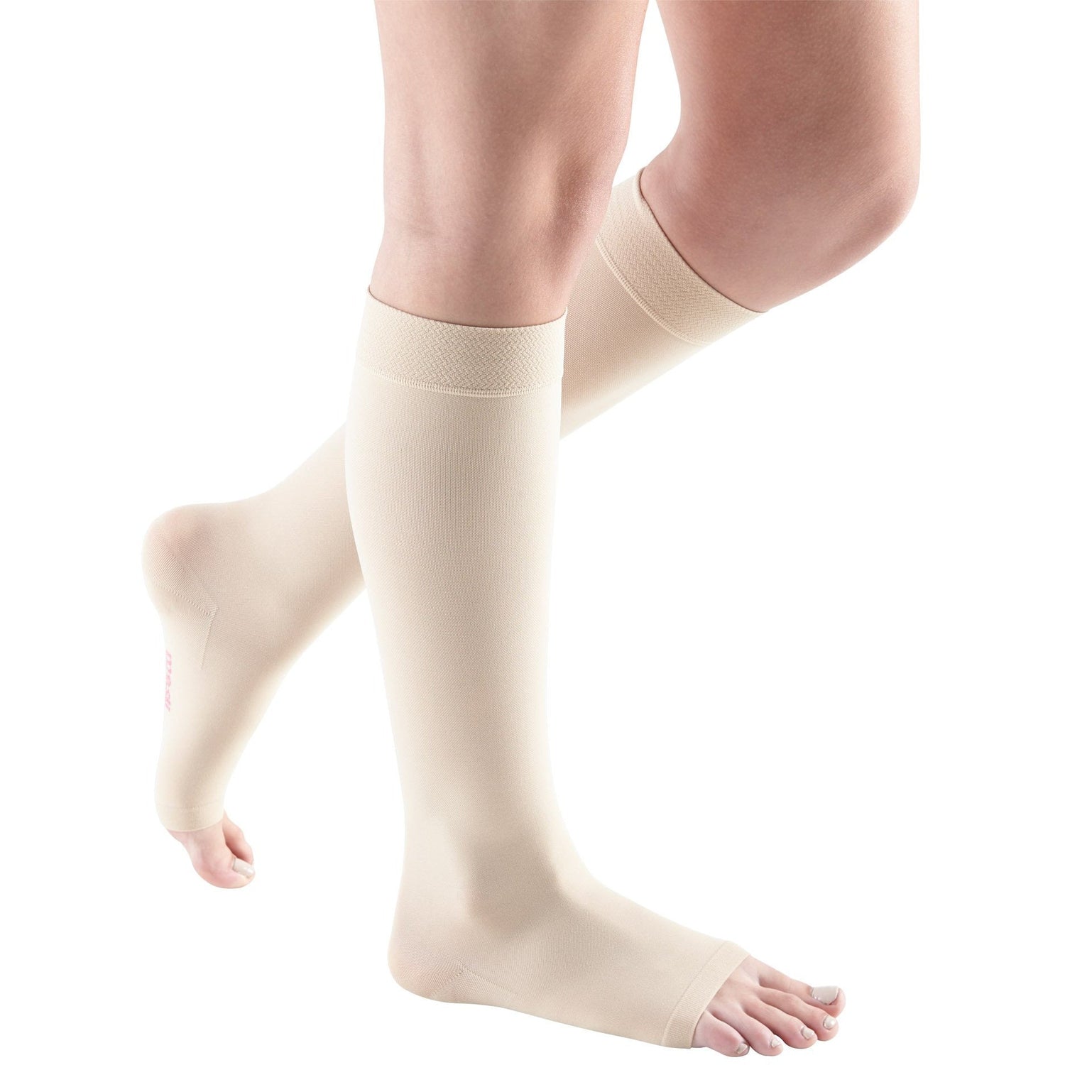 mediven Comfort 20-30 mmHg OPEN TOE Knee High, Wheat
