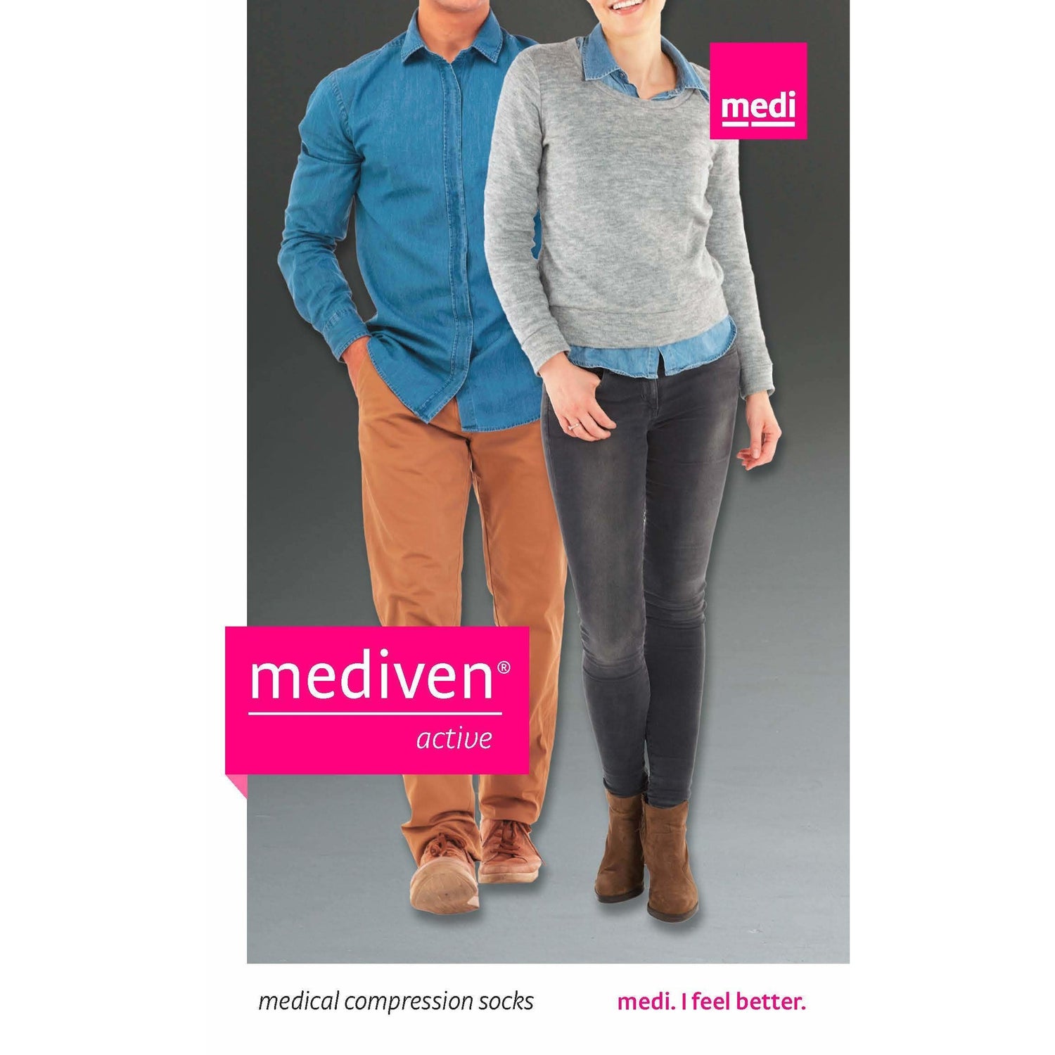 mediven Active 20-30 mmHg Knee High Socks