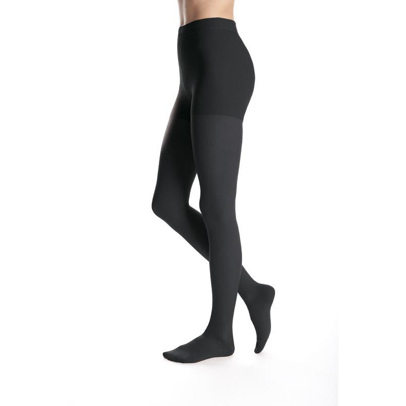 duomed Advantage 20-30 mmHg Maternity Pantyhose, Black