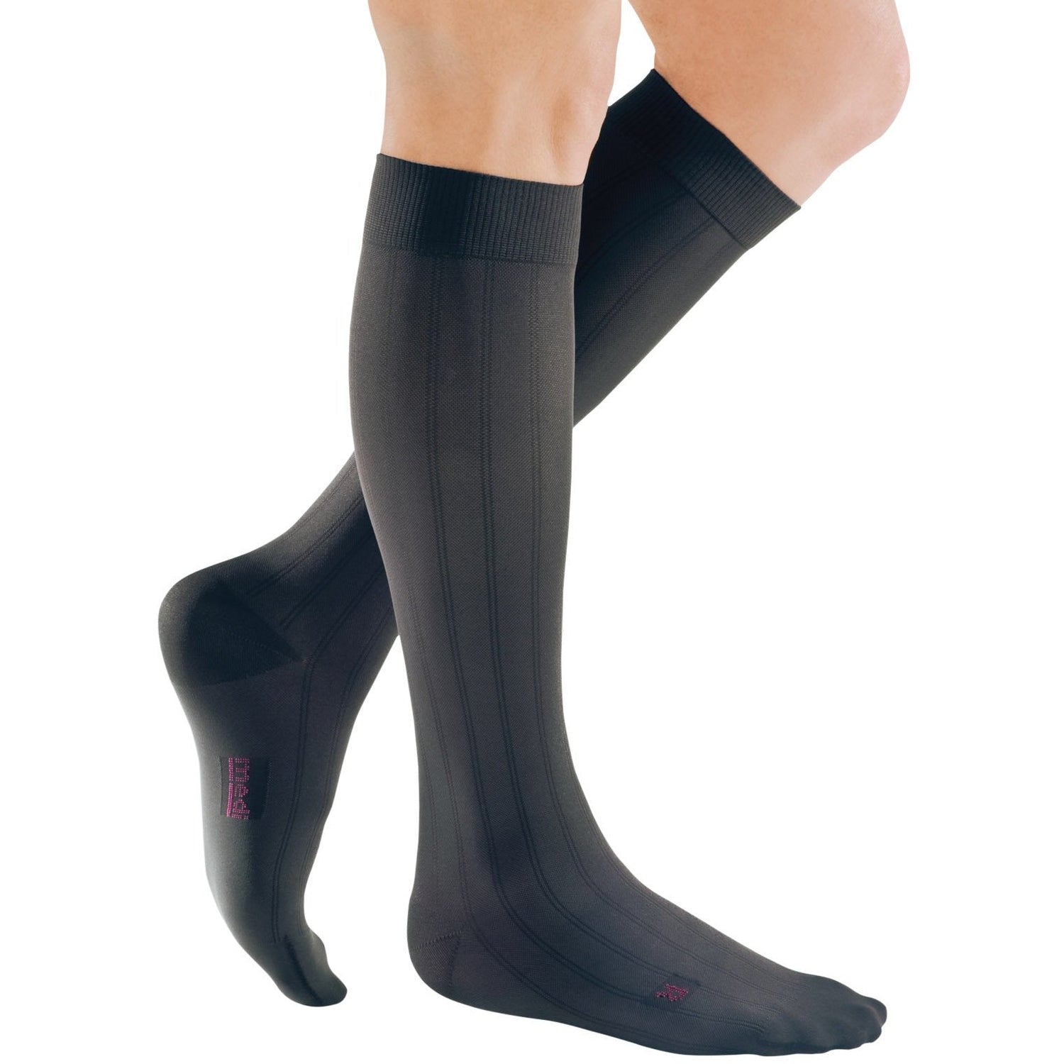 mediven for Men Classic 20-30 mmHg Knee High, Extra Wide Calf, Grey