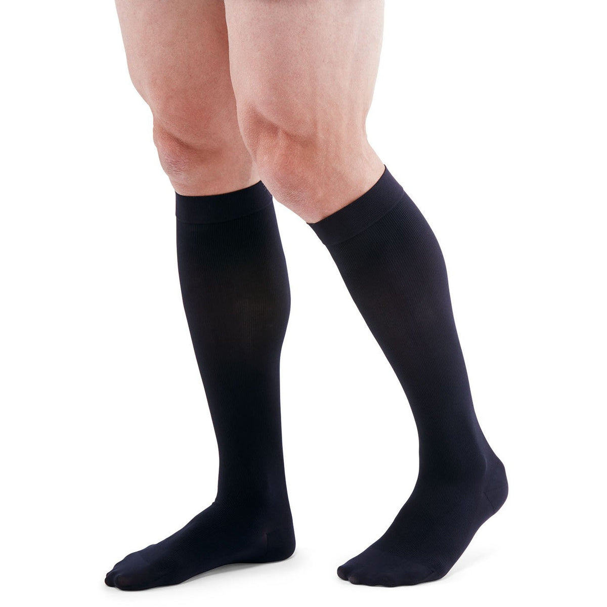 duomed Patriot Men's 30-40 mmHg Knee High, Black