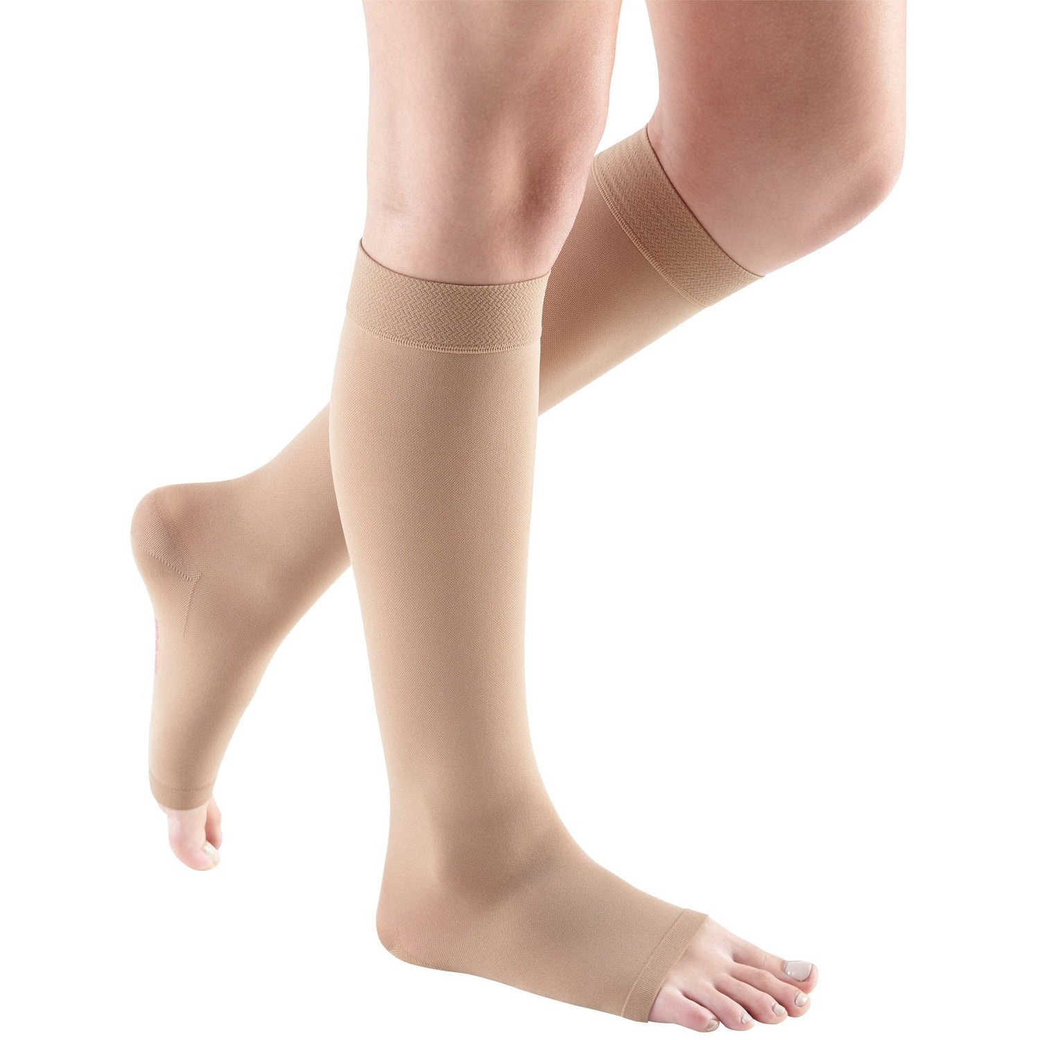mediven Comfort 15-20 mmHg OPEN TOE Knee High, Natural
