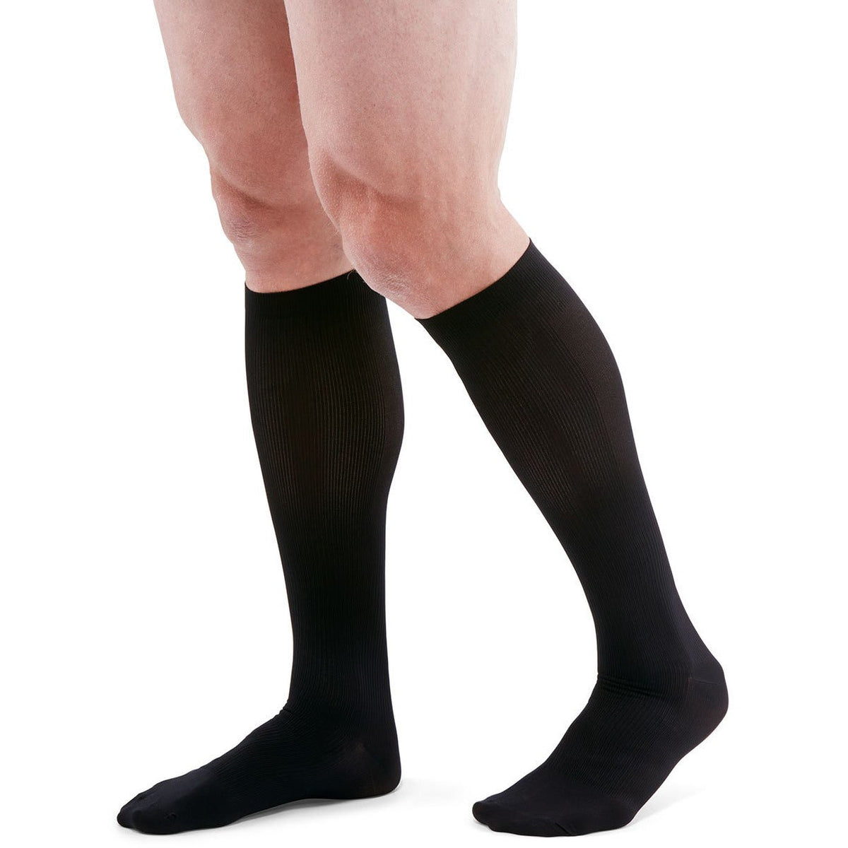 mediven for Men 8-15 mmHg Knee High, Black