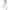 REJUVA Heart Knee High 15-20 mmHg, Rainbow Hearts/Cream