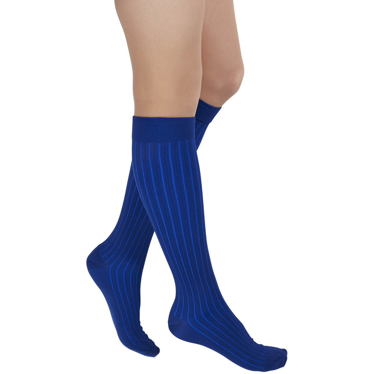 REJUVA Freedom Knee High 15-20 mmHg, Blue