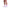 REJUVA Retro Stripe Crew Compression Sock 15-20 mmHg, Pink